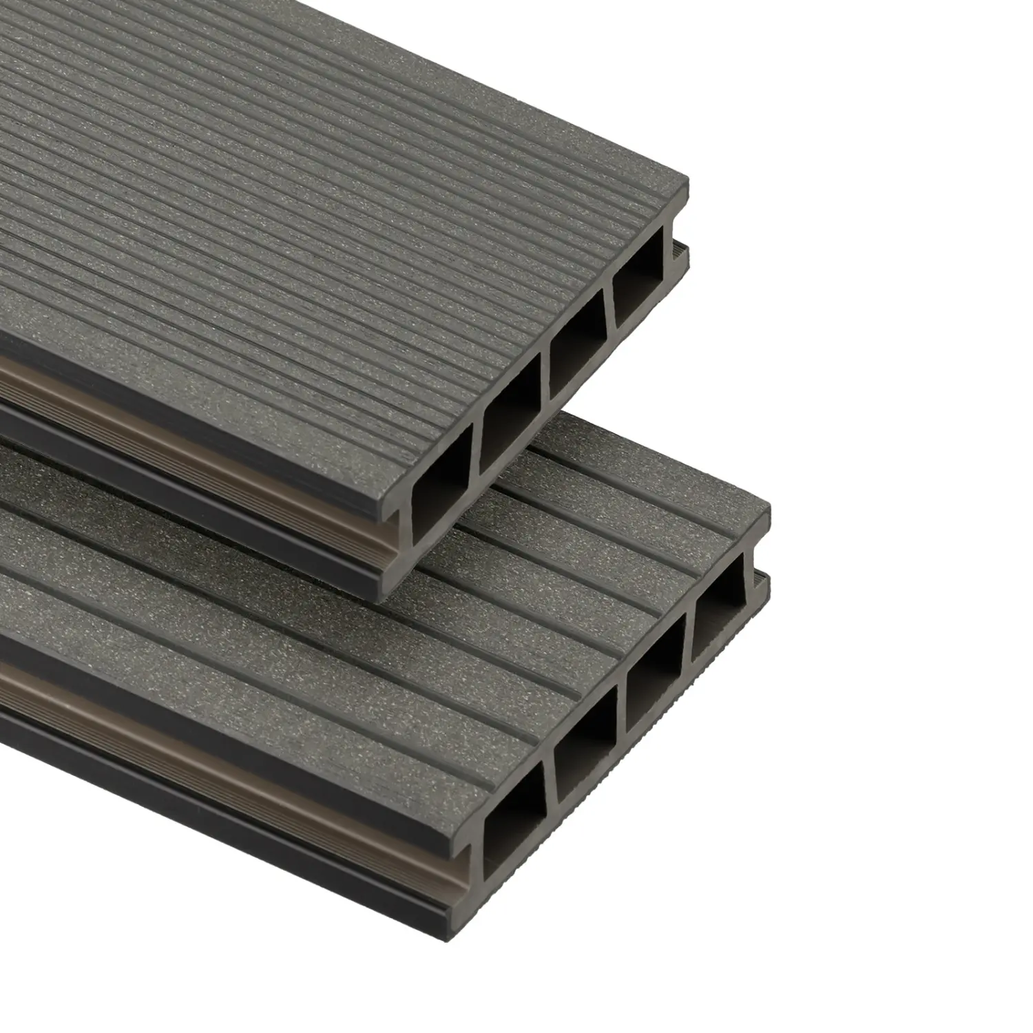 BERGDECK B150 WPC teraszpadló | 2,5x15x240 cm - 0,36 m2 Fekete