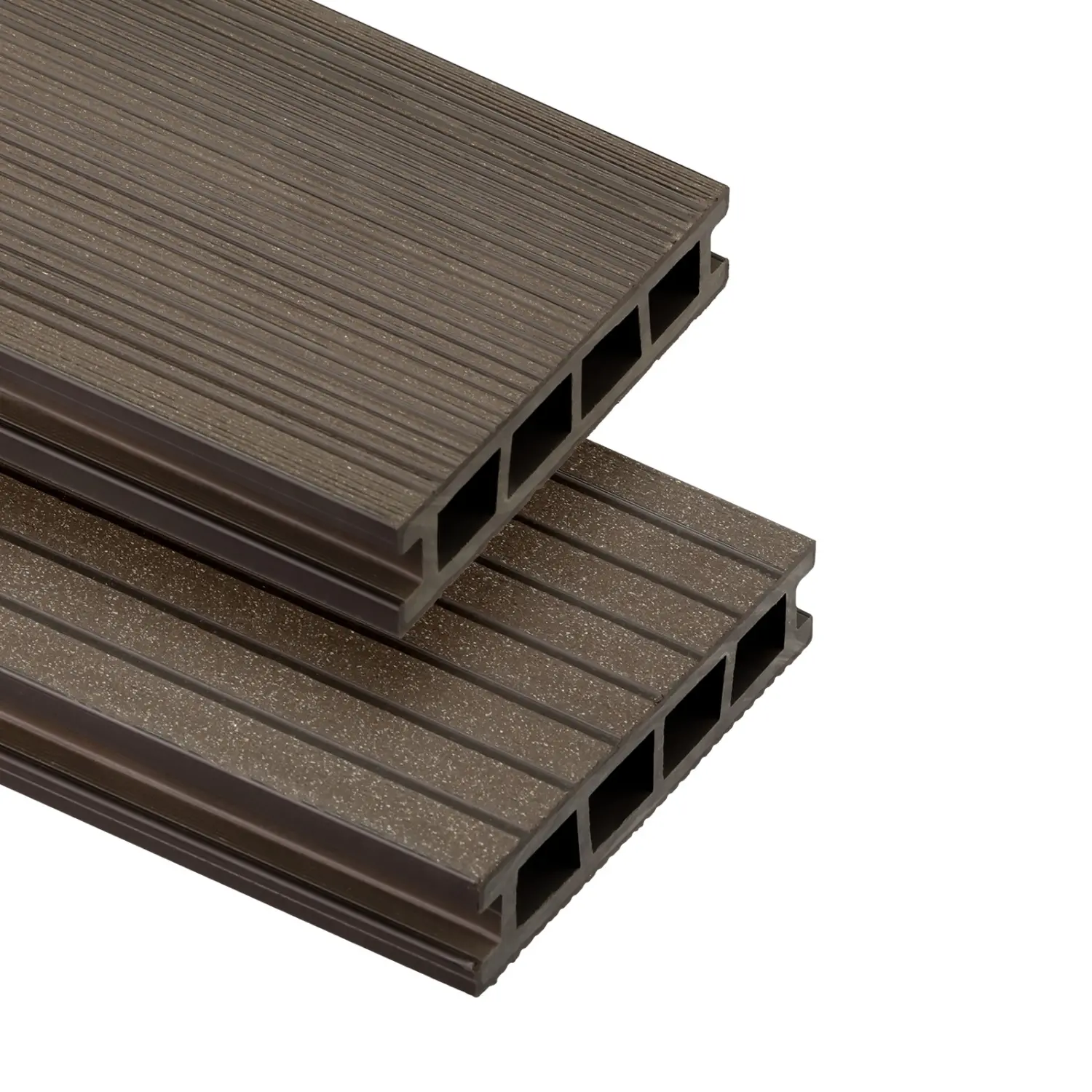 BERGDECK B150 WPC teraszpadló | 2,5x15x240 cm - 0,36 m2 Dió